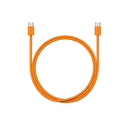 Apollo Flux 60 W Braided USB-C Cable, 1 m – Orange