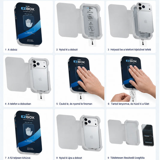 Apollo EZ Box screen protector and applicator for iPhone 17 Pro Max / 18 Pro Max – image 2