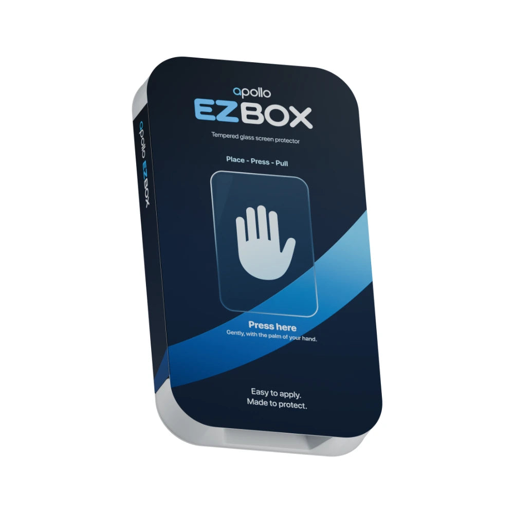 Apollo EZ Box screen protector and applicator for iPhone 17 Pro Max / 18 Pro Max