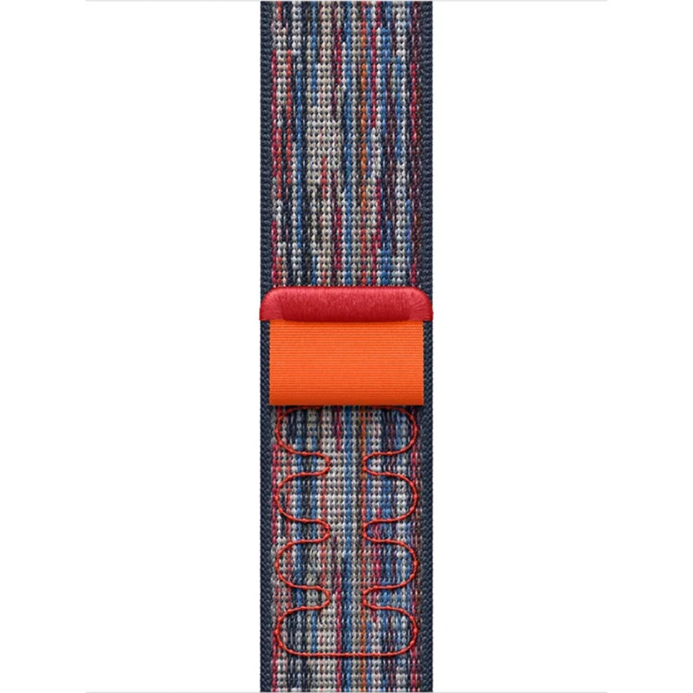 Apollo Sport Loop for Apple Watch 44 / 45 / 46 / 49 mm – Blue / Red