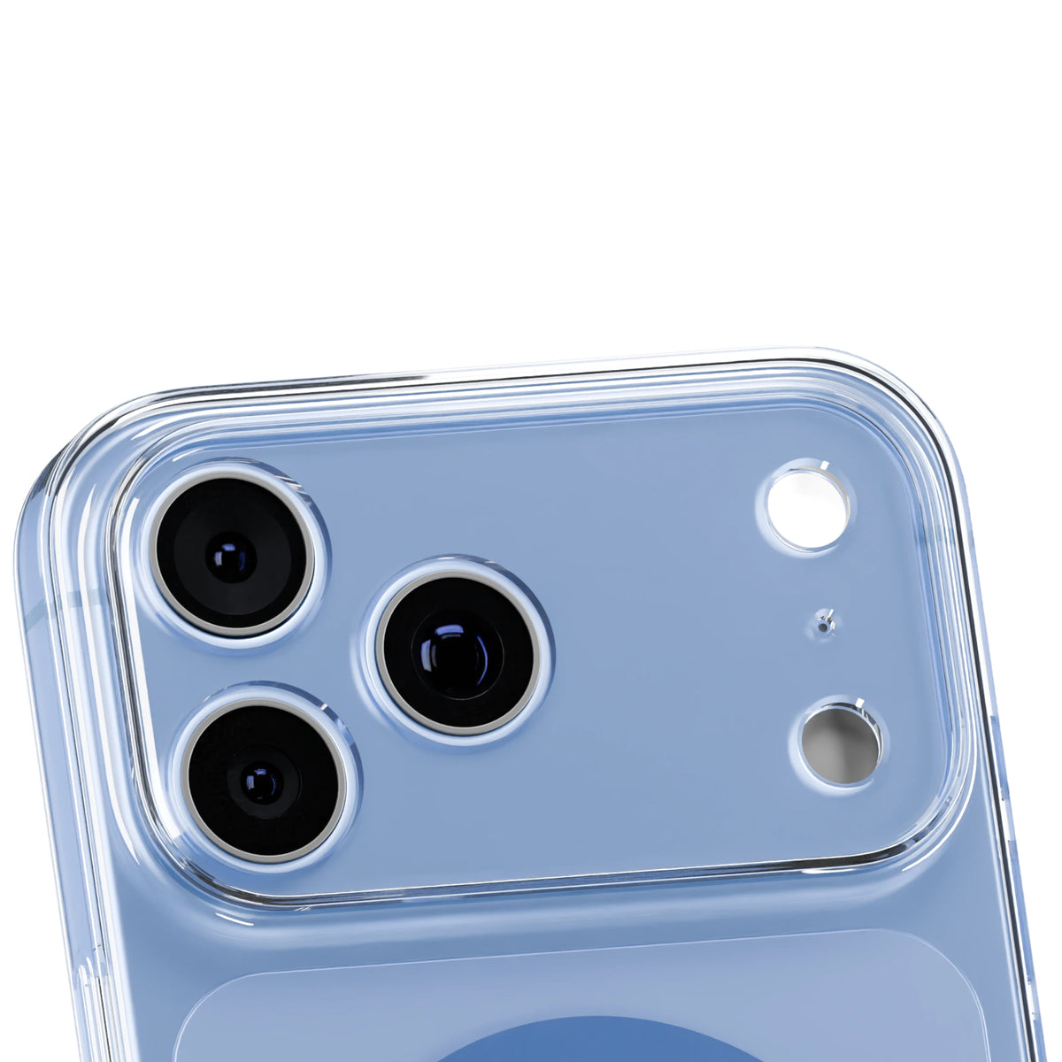 Apollo Air 2 MagSafe Case – Clear / Light Blue