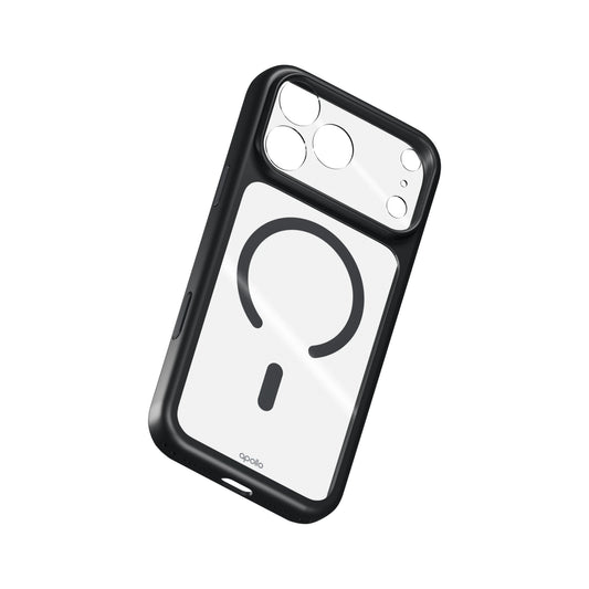 Apollo Armor 2 MagSafe Case – Clear / Black