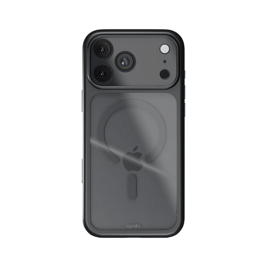 Apollo Armor 2 MagSafe Case – Clear / Black