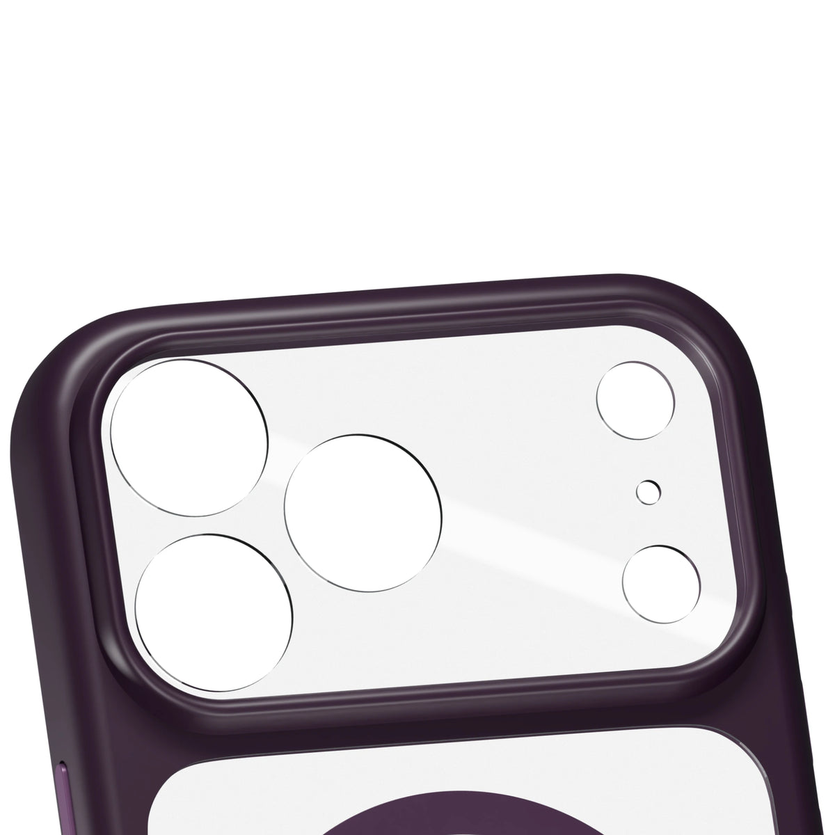 Apollo Armor 2 MagSafe Case – Clear / Purple