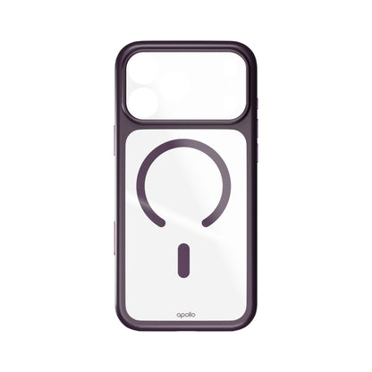 Apollo Armor 2 MagSafe Case – Clear / Purple
