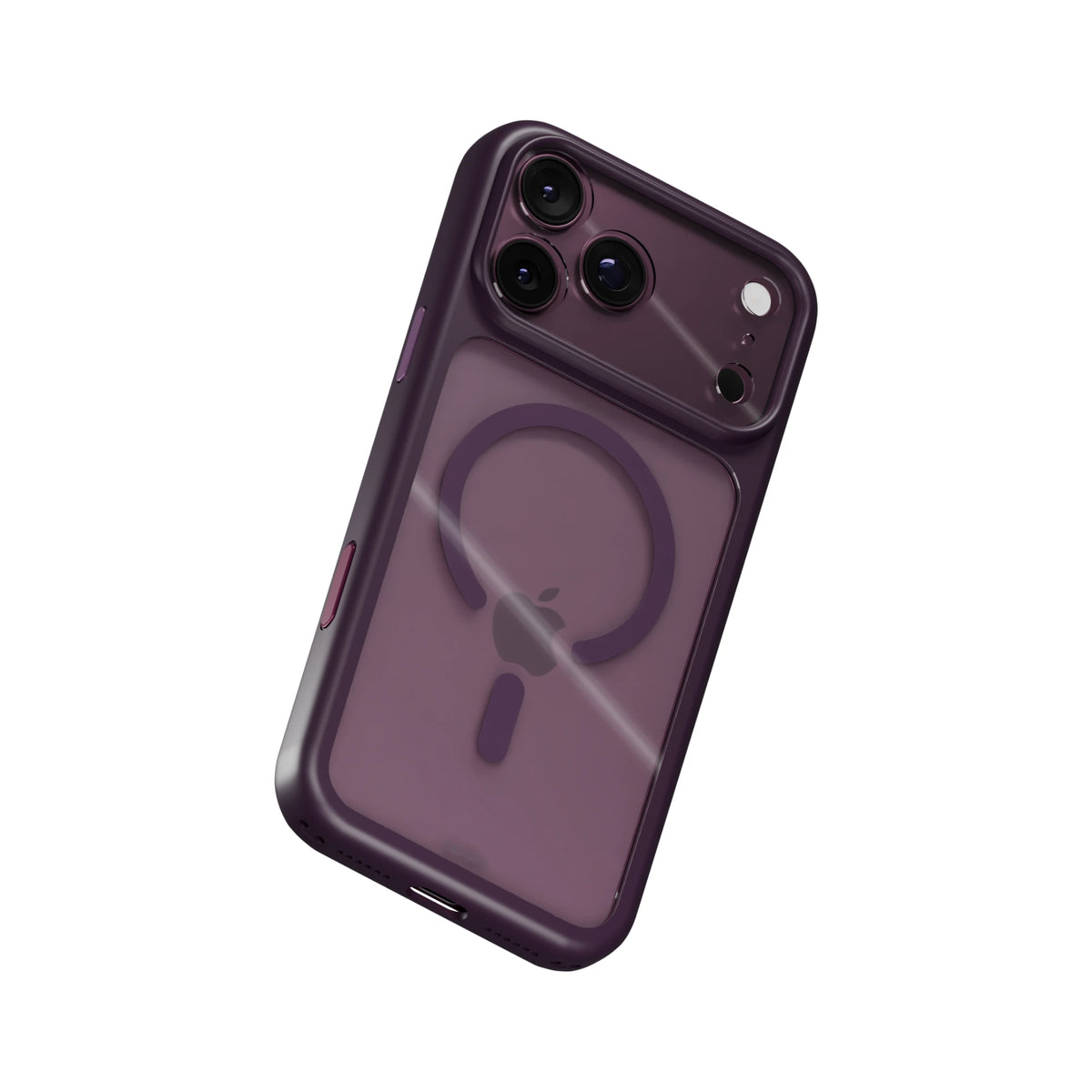 Apollo Armor 2 MagSafe Case – Clear / Purple