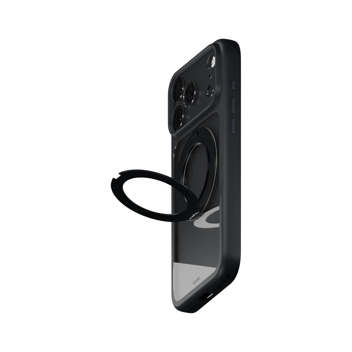 Apollo Atlas MagSafe Case – Clear / Black