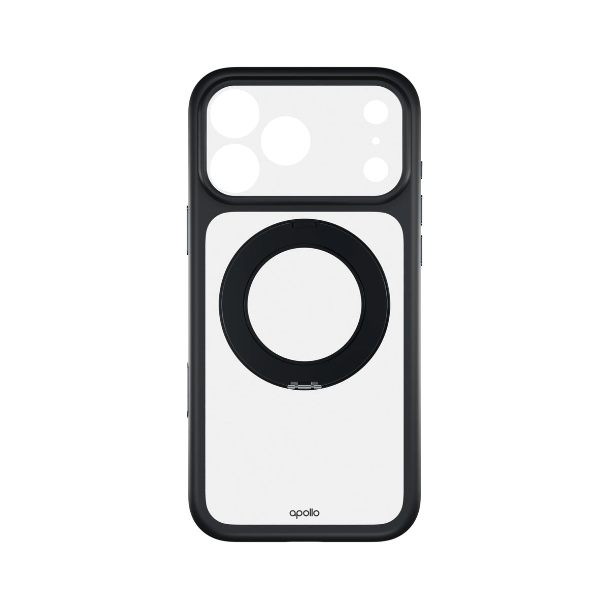 Apollo Atlas MagSafe Case – Clear / Black