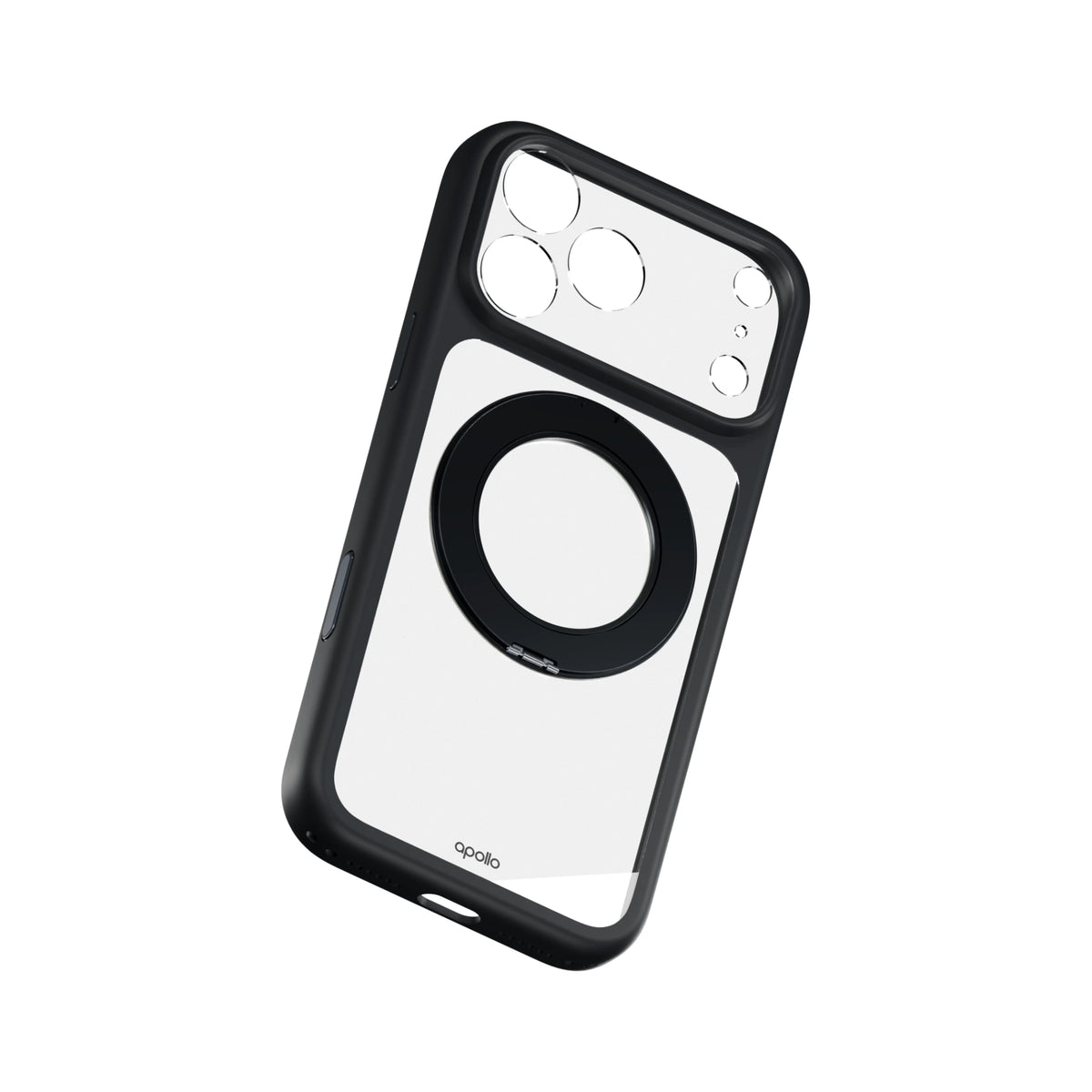 Apollo Atlas MagSafe Case – Clear / Black