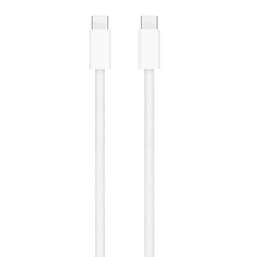 Apollo Flux 60 W Braided USB-C Cable, 1 m – White