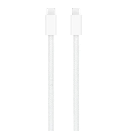 Apollo Flux 60 W Braided USB-C Cable, 1 m – White