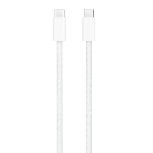 Apollo Flux 60 W Braided USB-C Cable, 1 m – White