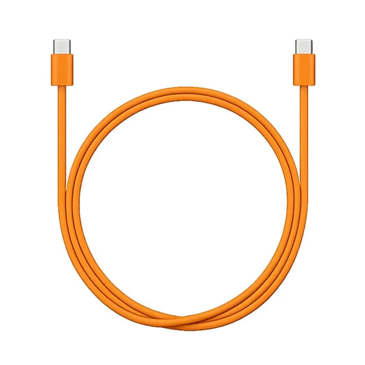 Apollo Flux 60 W Braided USB-C Cable, 1 m – Orange