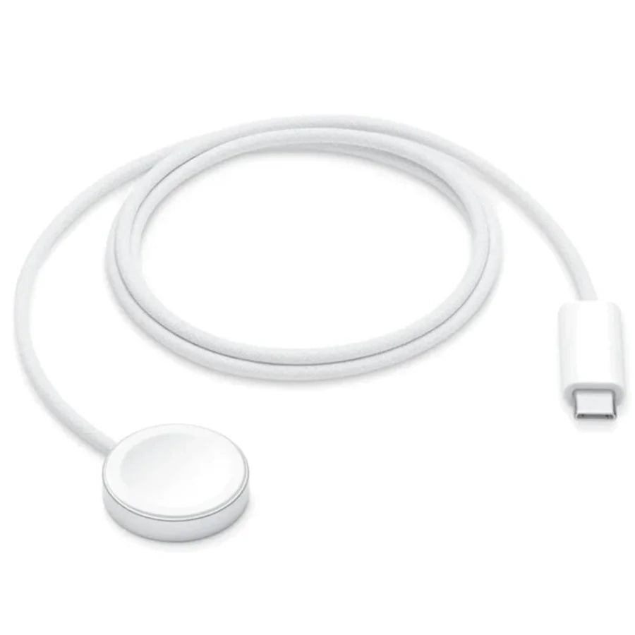 Apollo Flux Watch Braided Apple Watch Charging Cable – White
