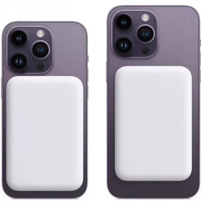 Apollo MagBat 5,000 mAh Magnetic Power Bank – White