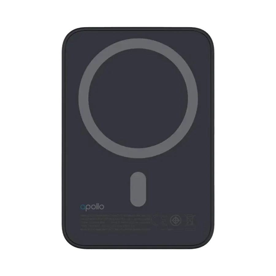 Apollo MagBat 5,000 mAh Magnetic Power Bank – Black