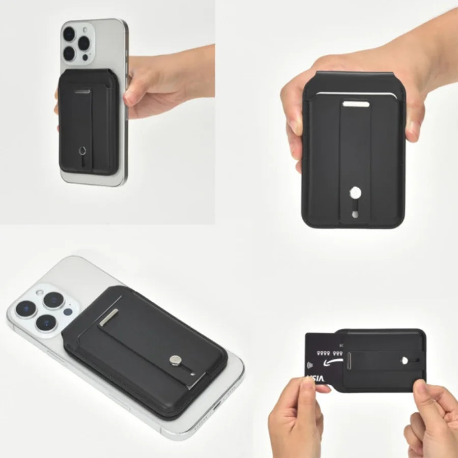 Apollo MagWallet Find My Wallet and Stand – Black