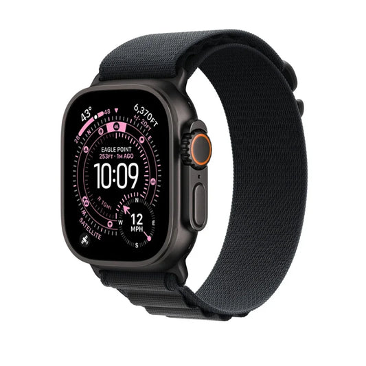 Apollo Alpine Loop for Apple Watch 44 / 45 / 46 / 49 mm – Black