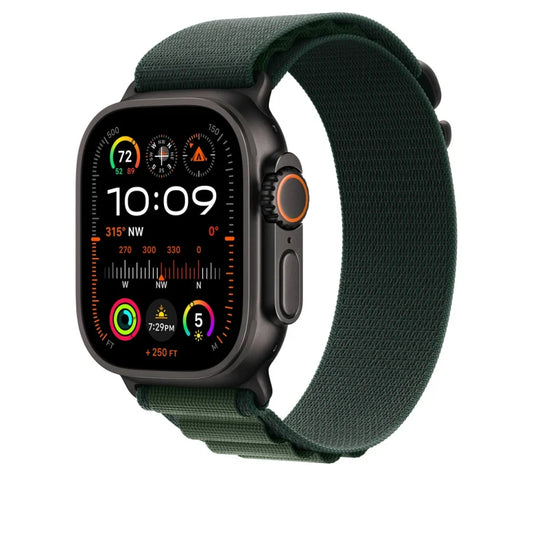Apollo Alpine Loop for Apple Watch 44 / 45 / 46 / 49 mm – Dark Green