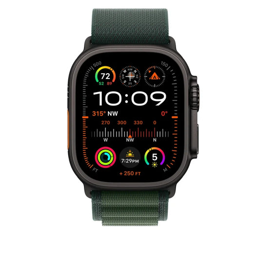 Apollo Alpine Loop for Apple Watch 44 / 45 / 46 / 49 mm – Dark Green