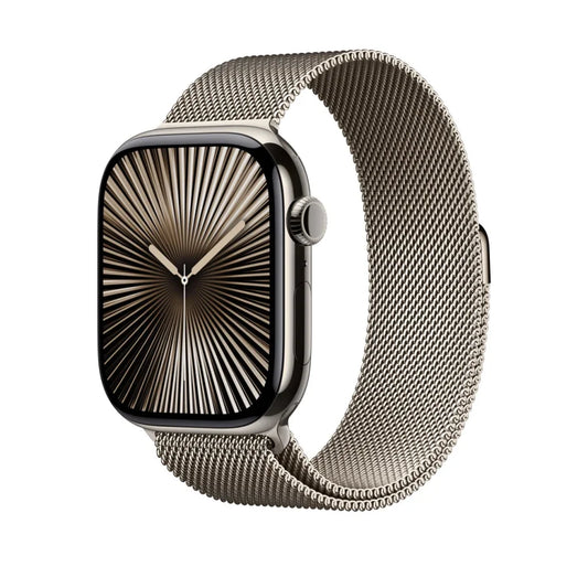 Apollo Milanese Loop for Apple Watch 44 / 45 / 46 / 49 mm – Titanium Grey