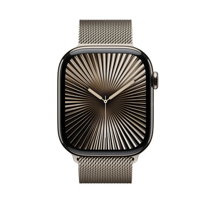 Apollo Milanese Loop for Apple Watch 44 / 45 / 46 / 49 mm – Titanium Grey