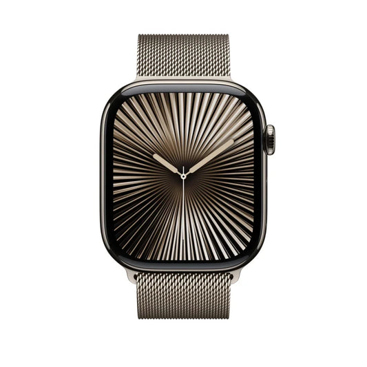 Apollo Milanese Loop for Apple Watch 44 / 45 / 46 / 49 mm – Titanium Grey