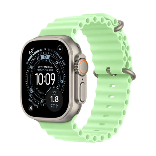 Apollo Ocean Band for Apple Watch 44 / 45 / 46 / 49 mm – Neon Green