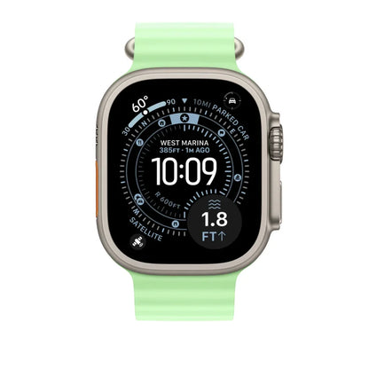 Apollo Ocean Band for Apple Watch 44 / 45 / 46 / 49 mm – Neon Green