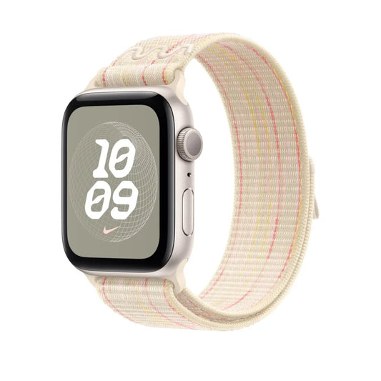 Apollo Sport Loop for Apple Watch 44 / 45 / 46 / 49 mm – Beige / Pink