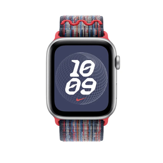 Apollo Sport Loop for Apple Watch 44 / 45 / 46 / 49 mm – Blue / Red