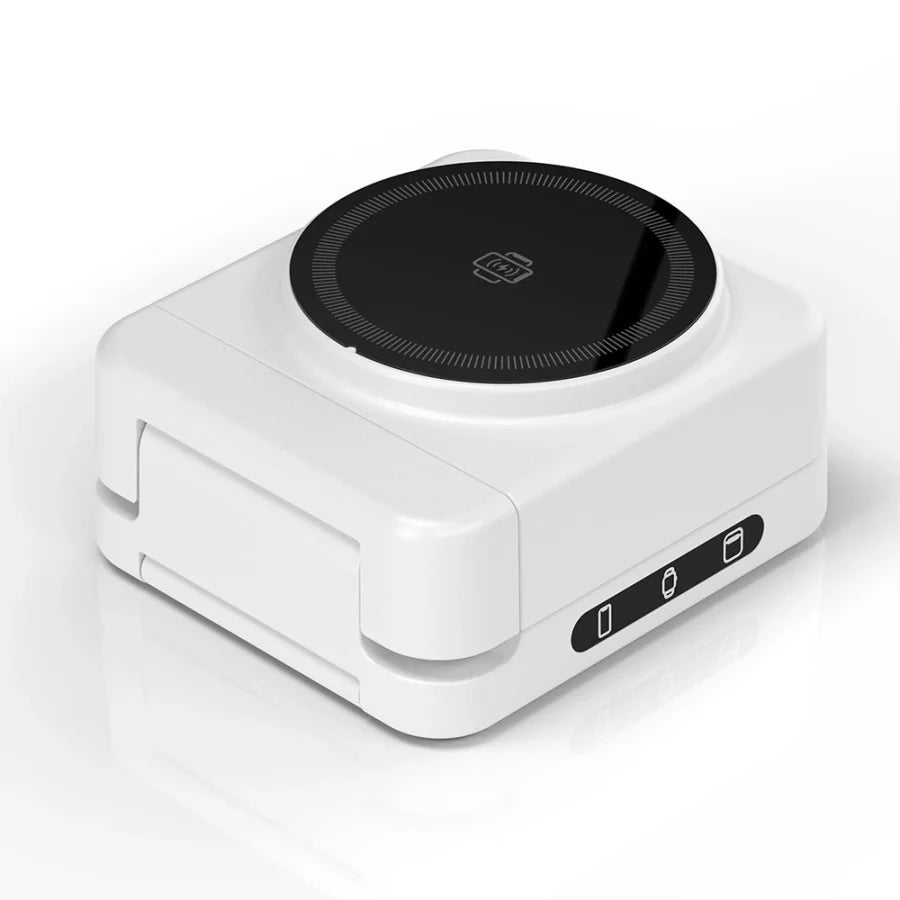 Basics OmniDock 25 W 3-in-1 Charging Station – White