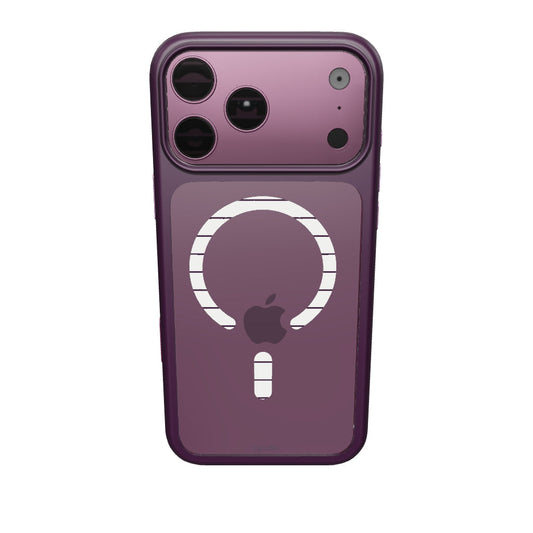 Apollo Armor 2 MagSafe tok iPhone 18 Pro Max / 17 Pro Max készülékhez – Átlátszó / Lila
