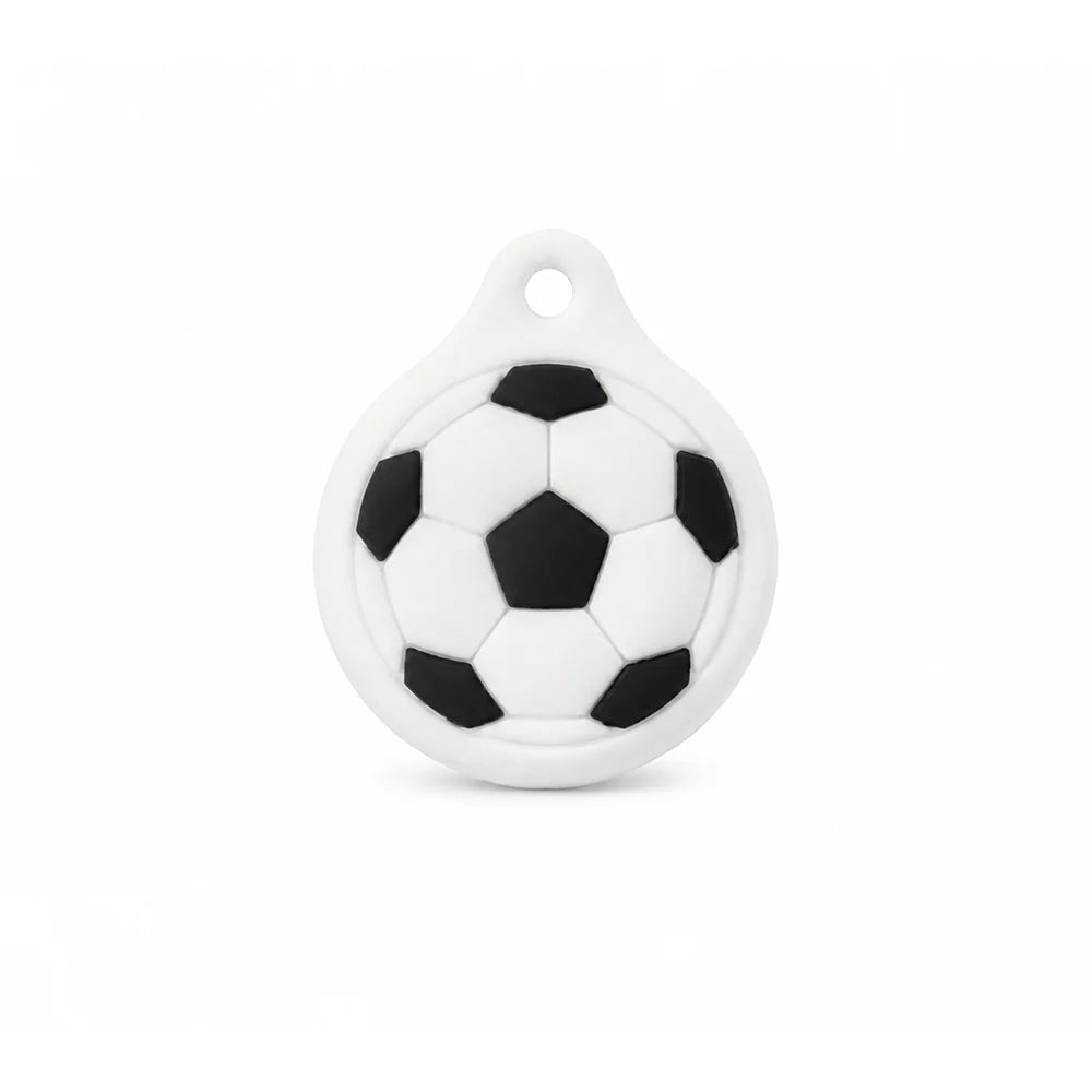 Apollo – TagCase - Football – AirTag / Apollo Tag – White | Black – image 1