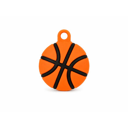 Apollo – TagCase - Basketball – AirTag / Apollo Tag – Orange – image 1