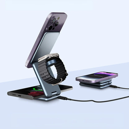 Apollo – MagStand – 3 in 1 – Silver – image 8