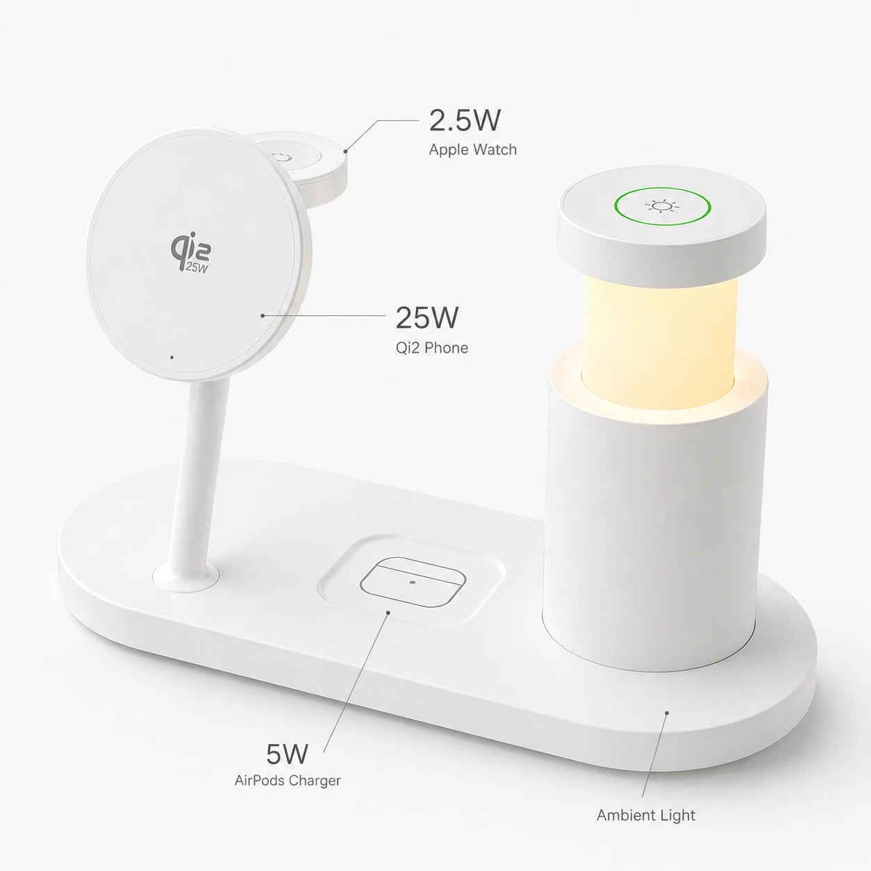 Apollo – MagDock 2 – 4 in 1 – White – image 5