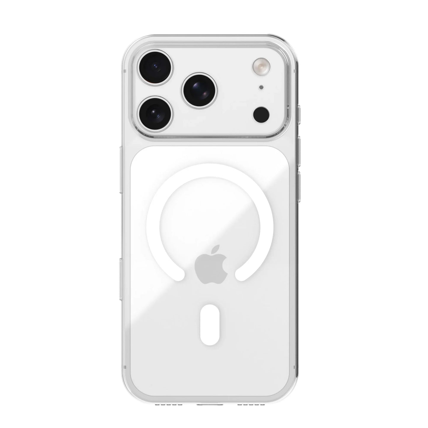 Apollo – Air – iPhone 16 – Acrylic - Glass like – Trasnparent / White Magnet – image 1