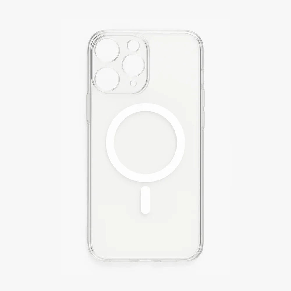 Apollo – Air – iPhone 16 Pro Max – Acrylic - Glass like – Trasnparent / White Magnet – image 2