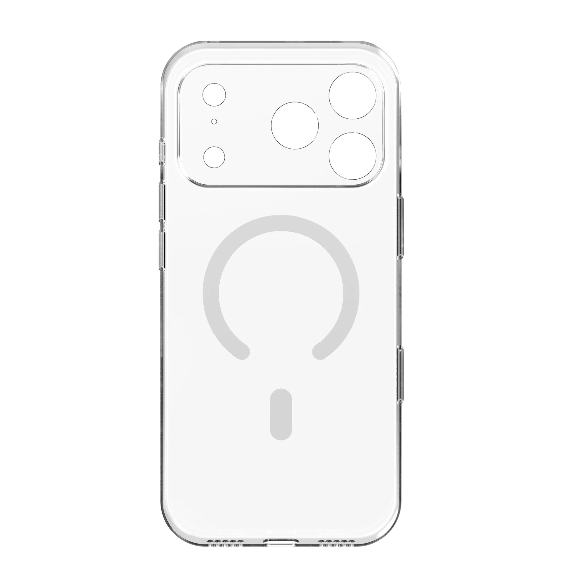 Apollo – Air – iPhone 17 Pro Max – Acrylic - Glass like – Trasnparent / White Magnet – image 4