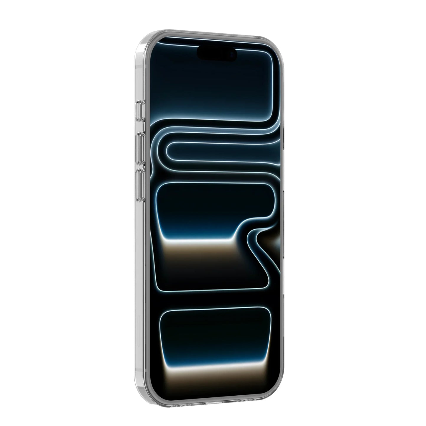 Apollo – Air 2 – iPhone 17 Pro Max – Second Generation Acrylic - Glass like – Trasnparent / Orange Magnet – image 6