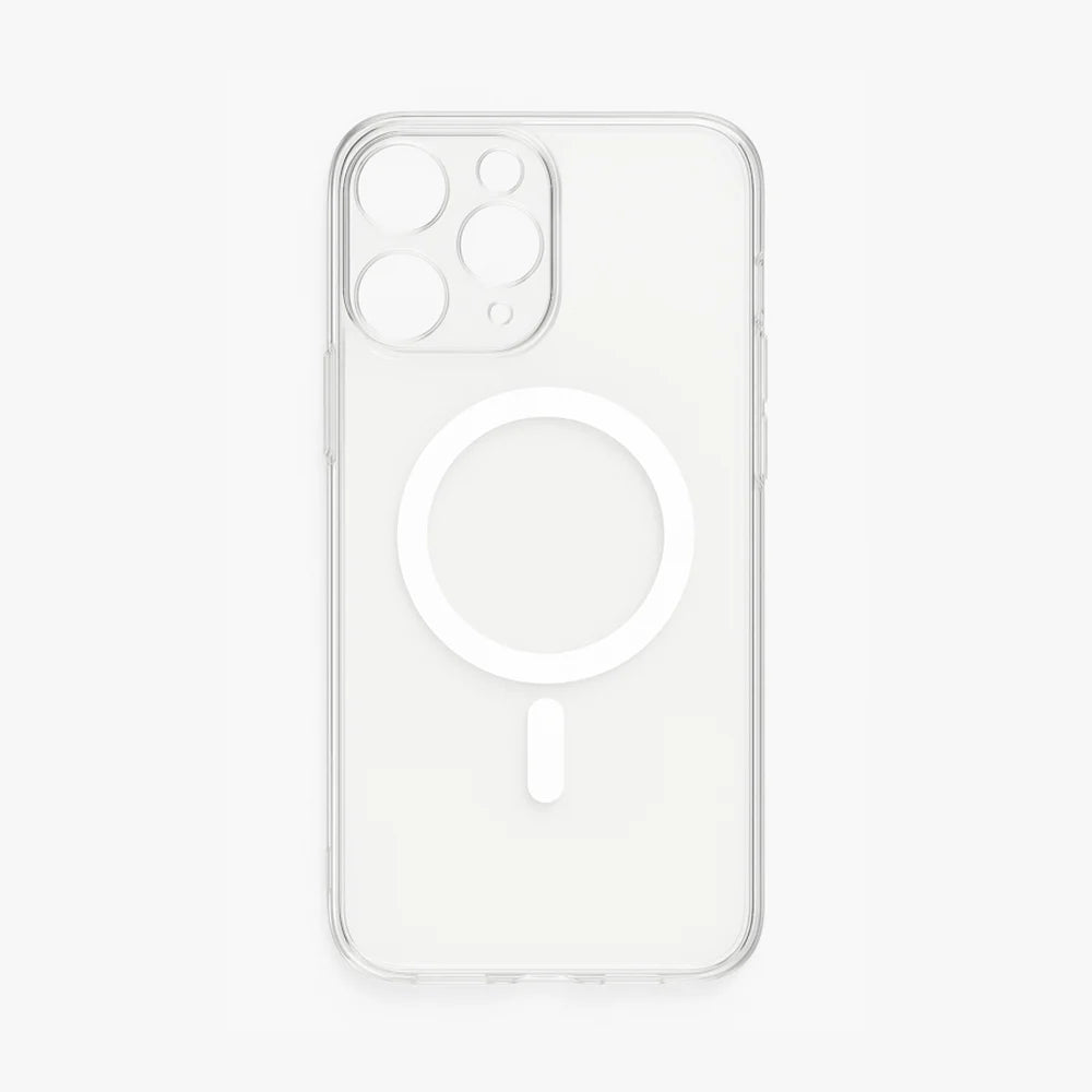 Apollo – Air – iPhone 14 Plus – Acrylic - Glass like – Trasnparent / White Magnet – image 2
